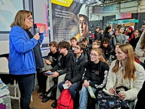 Animatrice au salon régionale de l'orientation et des métiers