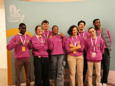 Team 3NC au Village des métiers du nucléaire 2025