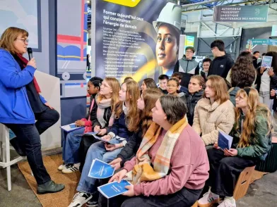 Animation sur le salon